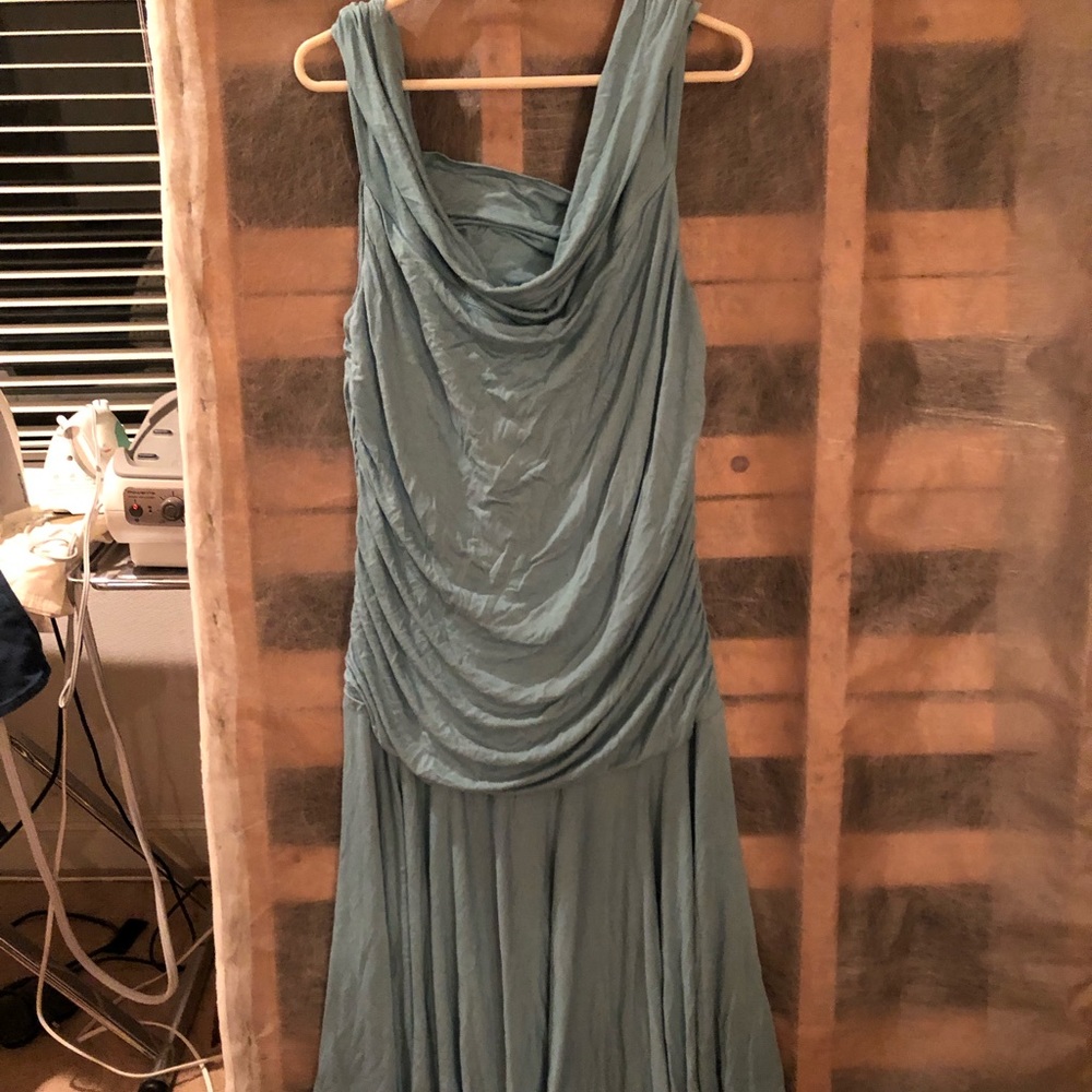 Floor length plus size dress